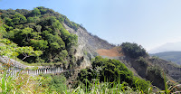004-阿里山公路-明隧道及前方坍方-寬景圖 Photo